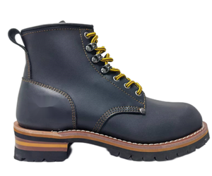 Stivali <span class=keywords><strong>da</strong></span> Lavoro in Pelle di Alta Qualità con Punta in Acciaio per Boscaioli - Product Image 1
