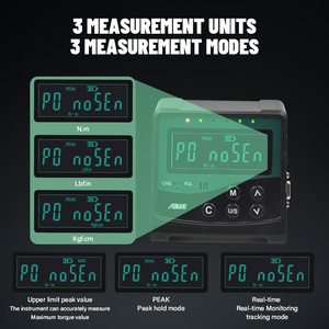 ALIYIQI Probador de par electrónico portátil con zumbador LED Advertencia 2200Nm Garantía de 1,5 años para uso de continuidad de la máquina - Product Image 5