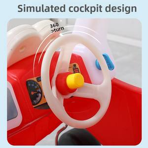 รถของเล่นเด็กไฟฟ้าสี่ล้อ รถบ้านขนาดเล็ก ปราสาทเจ้าหญิง รถเข็นเด็กเล่นสนามเด็กเล่น พร้อม MP3 สำหรับเด็กอายุ <span class=keywords><strong>2</strong></span>-6 ปี - Product Image 6