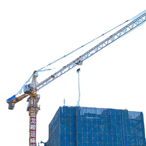 Grue à tour électrique de 6 tonnes, mini, hauteur de levage de 150 m, pour une construction à haute efficacité - Product Image 1