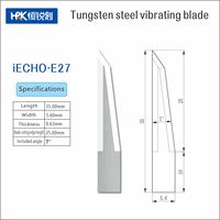 IECHO Serie Wolframkarbid Oszillierende Klinge CNC Vibrierende Schneidklinge für Leder Schaum Karton Digitaler Schneidemaschine, E27
