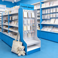 Support d'affichage électronique sur pied personnalisé, présentoir multi-niveaux pour casques et écouteurs pour magasin de détail
