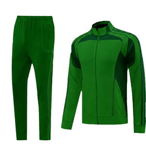 Conjunto Deportivo Magenta para Hombre, Ropa Deportiva Personalizada, Chaqueta con Cremallera y Pantalones Ajustados, Venta al Por Mayor, Traje Deportivo para Gimnasio y Entrenamiento - Product Image 3