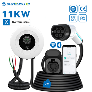 Bornes <span class=keywords><strong>de</strong></span> recharge murales personnalisables 7-22 kW, efficaces pour <span class=keywords><strong>la</strong></span> maison, pour Tesla J1772 Type 2 Gb T Ip67, pour une utilisation familiale, véhicules électriques - Product Image 1