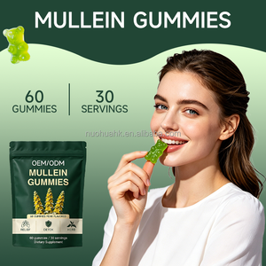 Gummies de molène aromatisées à la poire, complément alimentaire à base de plantes, OEM ODM, marque privée pour la santé des adultes - Product Image 3