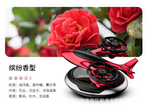 Rafraîchisseur d'air pour <span class=keywords><strong>voiture</strong></span> à énergie solaire avec <span class=keywords><strong>deux</strong></span> <span class=keywords><strong>ailes</strong></span> Accessoires d'intérieur de <span class=keywords><strong>voiture</strong></span> Diffuseur de parfum solaire pour <span class=keywords><strong>voiture</strong></span> - Product Image 6