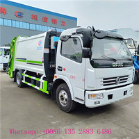 Mini compacteur de 3 tonnes petit camion à ordures pour la vente