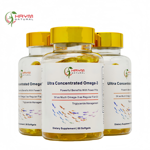 Aceite de Pescado Omega 3 Natural de Alta Calidad Personalizado, Mejor <span class=keywords><strong>Precio</strong></span>, Halal, Cápsulas Blandas, Salud de la Piel y <span class=keywords><strong>del</strong></span> Sistema Inmunitario, Suplemento Refinado - Product Image 1