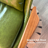 Fauteuil d'appoint de luxe léger avec dossier, chaise de coiffeuse pour chambre à coucher, chaise de bureau de loisirs de style nordique pour salon