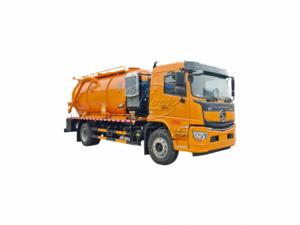 รถดูดสิ่งปฏิกูลและดูดฝุ่น SHACMAN L5000 4x2 ขนาด 15 ลูกบาศก์เมตร พร้อมระบบ PTO แบบแยกเพลาและปั๊มทำงานพร้อมกันสองระบบ สำหรับส่งออก - Product Image 1