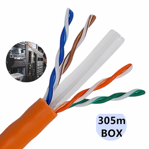 สายสื่อสารกลางแจ้งทำจาก <span class=keywords><strong>CAT6</strong></span> FTP สายเคเบิลเครือข่ายแลนอีเทอร์เน็ตทองแดง - Product Image 6