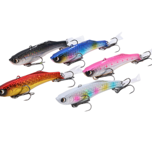 SNEDA Vente en gros Nouveaux leurres durs VIB en plastique avec queue scintillante, leurres <span class=keywords><strong>de</strong></span> pêche pour toutes les couches d'eau en stock - Product Image 2