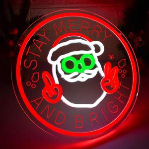 Insegna al <span class=keywords><strong>Neon</strong></span> per le vacanze di Natale, non so Margo LED segno decorazione della parete, luce al <span class=keywords><strong>Neon</strong></span> personalizzata - Product Image 2