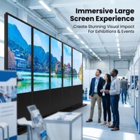 Pantalla Digital Táctil de Señalización Comercial con Animación, de Tamaño Personalizado, para Interiores, con Conexión WIFI, para Publicidad