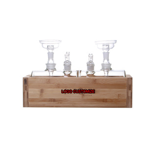 ขวดแก้วมอระกู่สำหรับสูบบุหรี่ <span class=keywords><strong>Hoki</strong></span> ICE shesha hookan หรูหรามืออาชีพ - Product Image 5