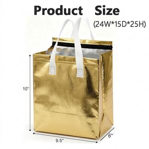 กระเป๋าเก็บความร้อนแบบกำหนดเองสำหรับใส่อาหารกลับบ้าน/ส่งอาหาร/ช้อปปิ้ง - Product Image 5