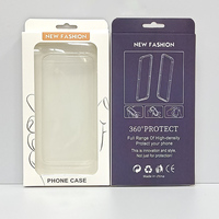 [Seulement personnalisé] étui de téléphone portable blister plateau intérieur emballage neutre étui de protection de téléphone portable boîte d'emballage pour Apple Huawei