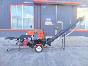 Processeur de bois de chauffage à haute efficacité, force de fendage hydraulique de 20 tonnes avec scie à découpe manuelle pour la foresterie domestique et l'utilisation de bois de chauffage - Product Image 5