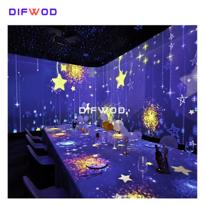 Sistema de proyección inmersiva holográfica 3D para restaurantes y cafeterías Proyector de habitación inmersivo de alta calidad - Product Image 5