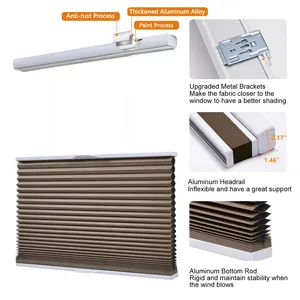 Factory Price Waterproof Honeycomb Blackout Blinds Cellular Shades Interior Design Window Curtain Blinds