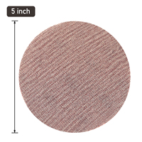 Disques de ponçage en maille de grain 5 pouces 80 de qualité supérieure filet sans poussière crochet boucle disque de papier abrasif remplacement abrasif papier de verre automobile