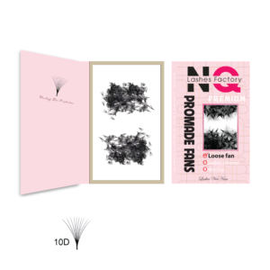 Extensions de cils individuelles NQ Eyelash Factory Volume Natural Long Vegan Cruelty-Free Handmade Synthetic Silk Hair Back Card - Product Image 5