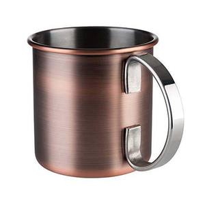 Taza rizada de acero inoxidable 304 de metal ecológico de 450mL para cerveza, tazas duraderas para Bebidas frías - Product Image 5