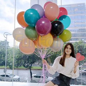 Новинка; Хит продаж; В стиле ретро; Цвет 12 дюймов зеленые резиновые Globos День Выпускной вечер украшения инфляция воздушные гелиевые латексные воздушные шары - Product Image 2