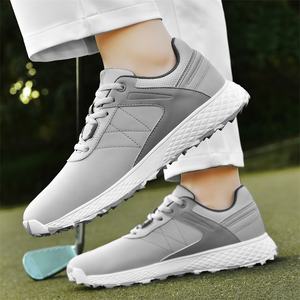 Zapatos de Golf Profesionales Modernos para Hombre, Cómodos, Impermeables, para Deportes al Aire Libre, con Suelas Resistentes al Desgaste, Personaliza tu Marca y Talla - Product Image 2