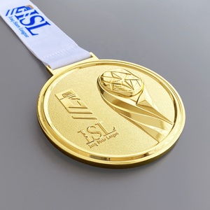 Fabrikant Medaille Groothandel Goedkoop Goud Zilver Zinklegering 3D Award Voetbal Marathon Hardlopen Op Maat Metaal Sportmedaille - Product Image 4