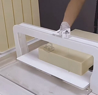 Coupe-savon manuel réglable en acrylique pour cordes métalliques, facile à utiliser et pratique