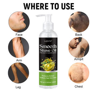Huile de pré-<span class=keywords><strong>rasage</strong></span> pour hommes peau lisse sans irritation <span class=keywords><strong>rasage</strong></span> protéger la brûlure du rasoir huile de <span class=keywords><strong>rasage</strong></span> - Product Image 6