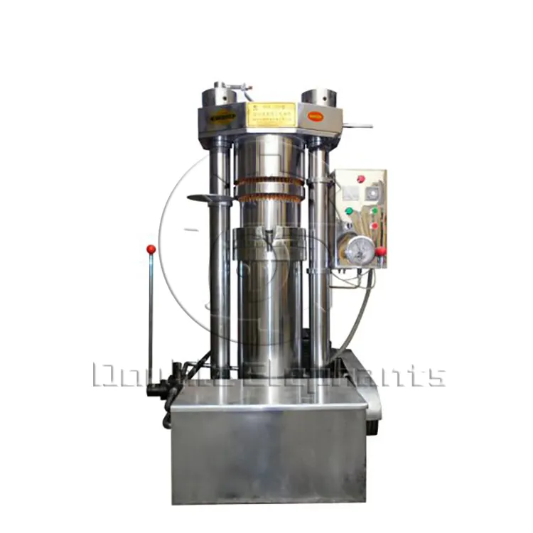 Máquina de expresión de aceite de cacahuete hidráulico para el hogar, para la fabricación de aceite de ricino neem