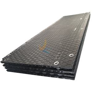 Tapis <span class=keywords><strong>de</strong></span> protection HDPE, sol creux, accès à la route, solution d'accès à la route boueuse, revêtement temporaire <span class=keywords><strong>de</strong></span> la route - Product Image 1