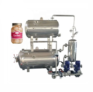 Máquina de Esterilización por Inmersión en Agua y Tipo Pulverizador, Olla de Esterilización por Vapor a Alta Temperatura para Alimentos Envasados - Product Image 3