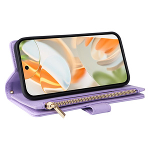 Google 9 Pro điện thoại trường hợp ví TPU + Acrylic chống sốc Ins Phong cách Dây kéo mạ điện thoại di động Trường hợp bao gồm máy ảnh bảo vệ - Product Image 6