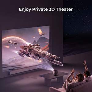 <span class=keywords><strong>BYINTEK</strong></span> <span class=keywords><strong>P19</strong></span> 2022 Offre Spéciale Android Téléphones Mobile Minuscule 3D 4K Mini Datashow De Projection 300 "écran Full HD SOUTIEN Smart Projecteur - Product Image 5