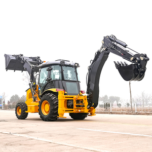 Nouveau <span class=keywords><strong>tracteur</strong></span> excavateur pelleteuse avant compact 4x4 à <span class=keywords><strong>petit</strong></span> chargement avec chargeur sur pneus bon marché à vendre - Product Image 6