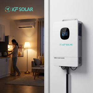 <span class=keywords><strong>Inversor</strong></span> Solar Híbrido KF Solar de 12KW, 120V 240V, Bifásico, Fuera de Red, <span class=keywords><strong>12</strong></span> <span class=keywords><strong>kW</strong></span>, <span class=keywords><strong>Inversor</strong></span> MPPT para Sistema de Energía Solar Doméstico - Product Image 3
