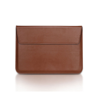Housse de luxe pour ordinateur portable avec logo personnalisé pour hommes nouveau type de PU pour Macbook