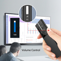 Nouveaux produits 2026 N99s Télécommande de présentation sans fil BLE avec récepteur USB Bluetooth Souris laser numérique pour Windows MacOS
