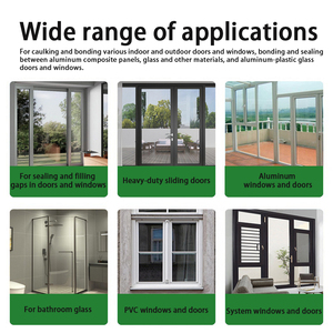Không ăn mòn một thành phần Silicone sealant trung tính chữa cửa trượt keo đặc biệt cho Giao thông vận tải xây dựng - Product Image 4
