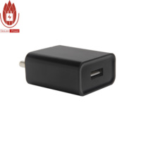 Adaptateur USB 5V 1A Chargeur mural USB 5W Prise indienne OTP OVP Charge rapide Écologique Matériel ABS Écouteurs Certifié BIS