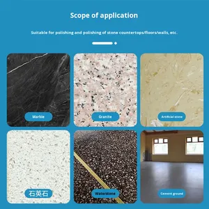 3in 4in kim cương Đánh Bóng & Buffing Pads ướt đánh bóng <span class=keywords><strong>pad</strong></span> cho Granite đá cẩm thạch đá OEM hiệu quả cao mài mòn tốt - Product Image 3