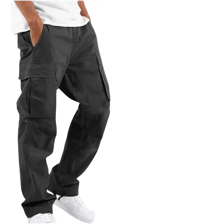 2024 חדש MSR MS190 יצרן קיץ גברים מכנסיים דקים ריבוי כיסים מכנסי מטען מזדמנים מכנסיים גברים אוברסייז