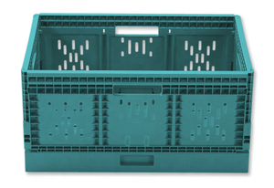 <span class=keywords><strong>ลัง</strong></span>พลาสติกพับได้แบบซ้อนได้ ขนาด 61 ลิตร สำหรับเก็บผลไม้ กล่องใส่ผลไม้ ขนาด 600x400x300 มม. รุ่น TSS-SFD-600*400*300 - Product Image 3