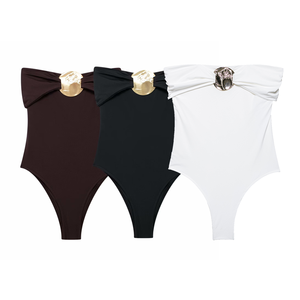 KAR & OT ZA 2025 nuovo costume da bagno Slim <span class=keywords><strong>monospalla</strong></span> da donna 0167216 - Product Image 1