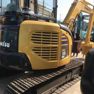 Komatsu รถขุด Pc55มือสองได้รับการรับรอง CE สำหรับงานอุตสาหกรรมมือสองพร้อม5.5Ton ถังขนาดเล็ก - Product Image 2