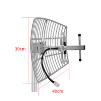 Amplificateur de signal de téléphone portable 4G domestique, petite antenne réseau verticale, protection IP67 pour une couverture cellulaire améliorée en intérieur/extérieur