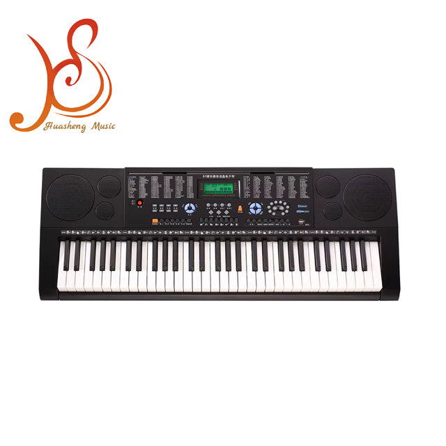 China Factory 61-Key Electronic Standard Keyboard Piano 300 Sounds 300 Rhythms for Teaching Musical Instruments